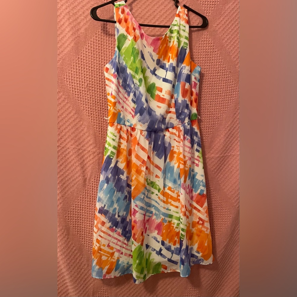 Colorful Midi Dress